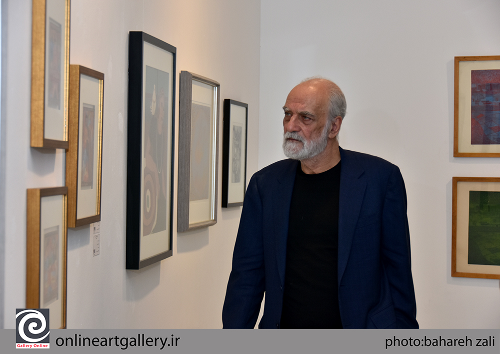 گزارش تصویری نمایشگاه مروری بر آثار منیژه میرعمادی در خانه هنرمندان (بخش اول)